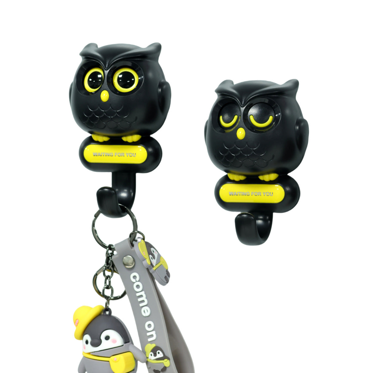 Cute & Creative Owl Hooks Hangers for key Organization