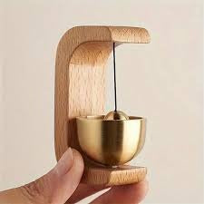 Elegant Wooden Wind Chime Doorbell, Perfect for Home Decor