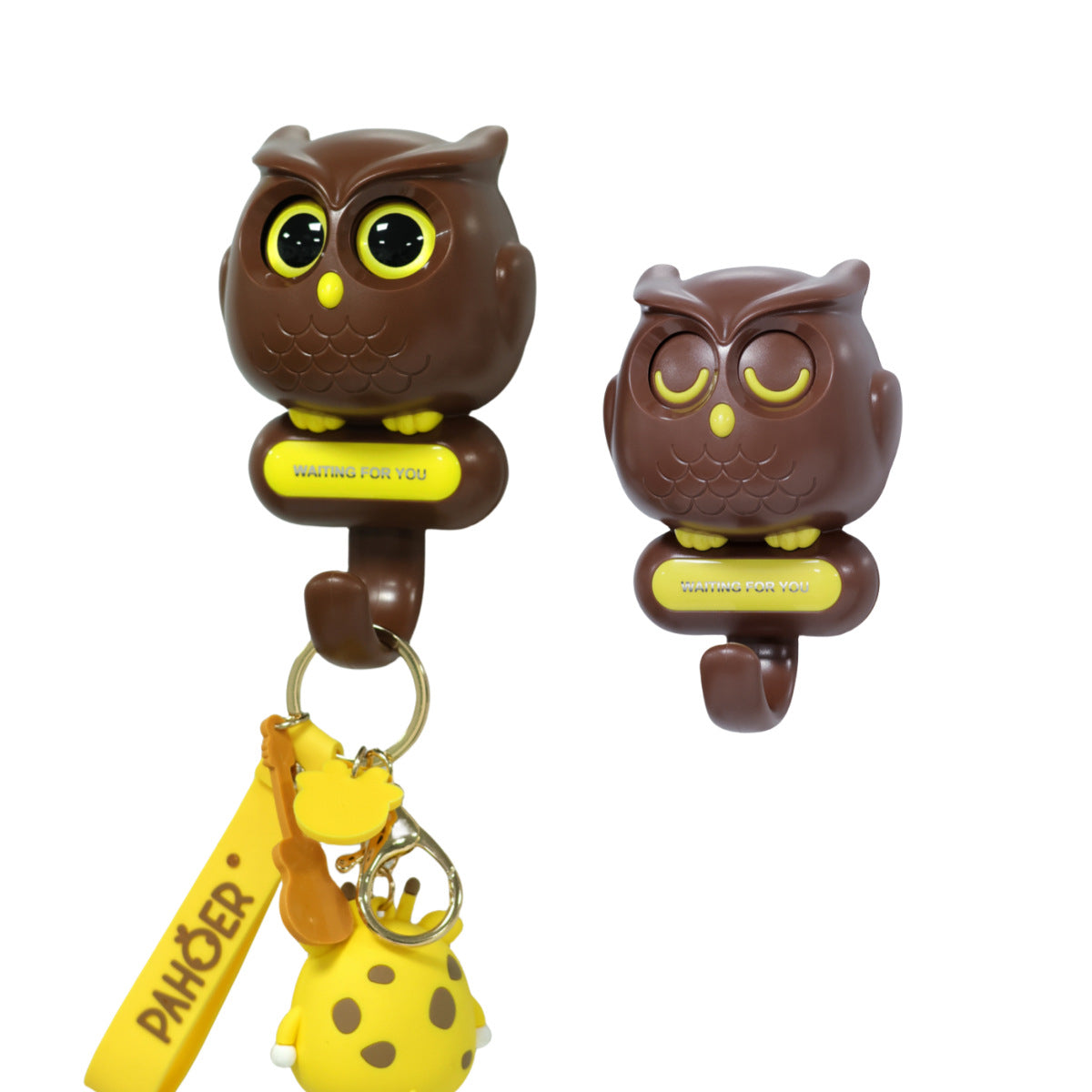 Cute & Creative Owl Hooks Hangers for key Organization