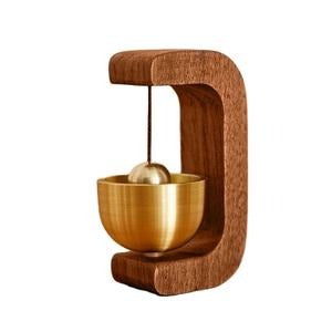 Elegant Wooden Wind Chime Doorbell, Perfect for Home Decor