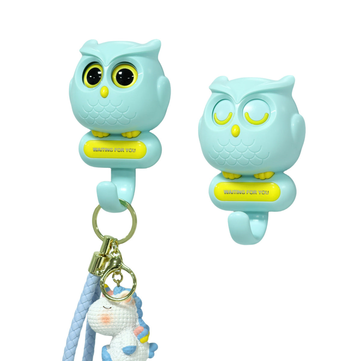 Cute & Creative Owl Hooks Hangers for key Organization