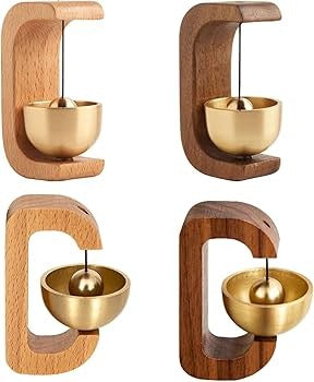 Elegant Wooden Wind Chime Doorbell, Perfect for Home Decor