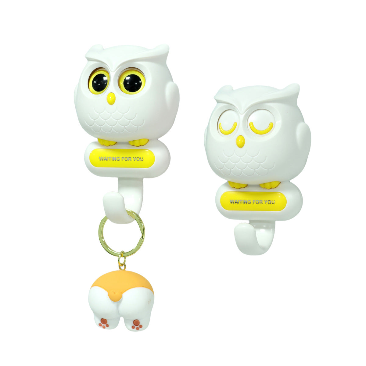 Cute & Creative Owl Hooks Hangers for key Organization