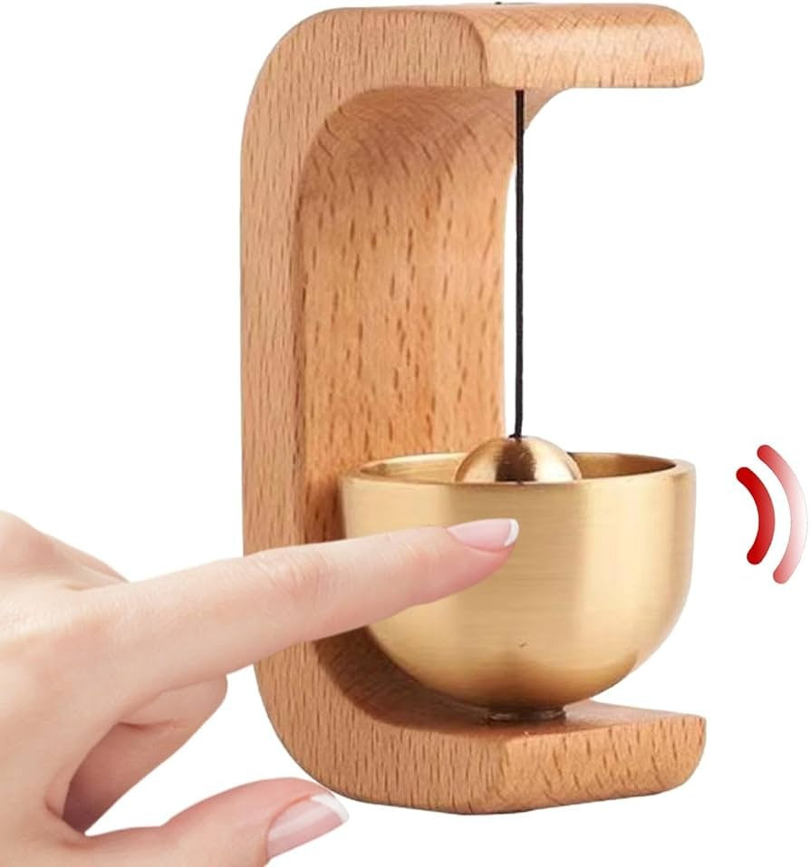 Elegant Wooden Wind Chime Doorbell, Perfect for Home Decor